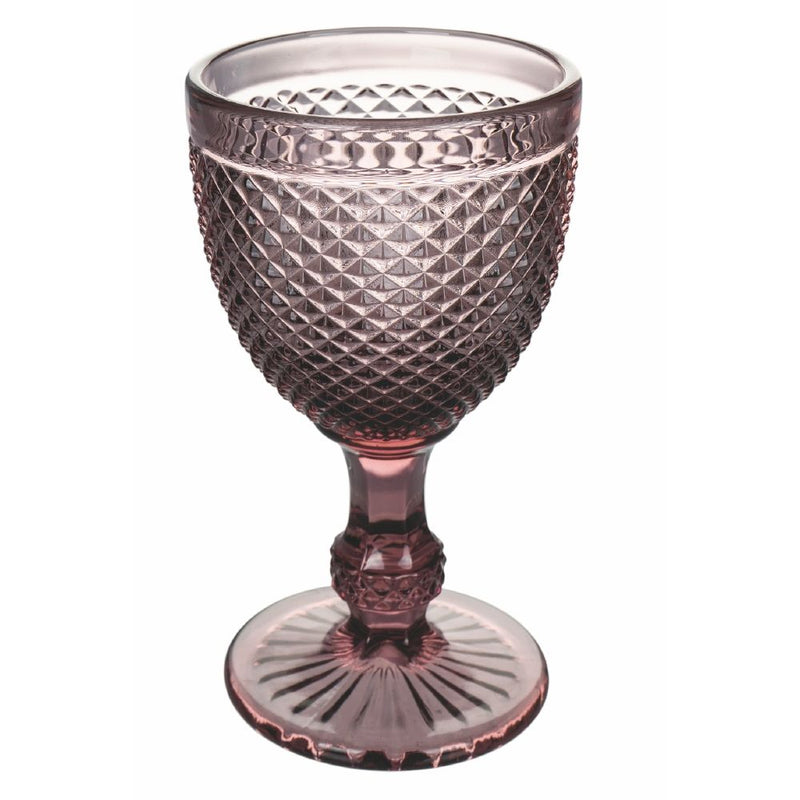 Set 4 Calici Rombi in Vetro VdE Tivoli 1996 4 Colori Differenti