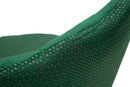 Poltrona Mindy Verde 70x63x83 cm in Legno e Ferro 