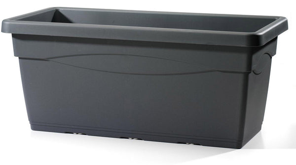 sconto Vaso in Polipropilene Cassettone Antracite Varie Misure