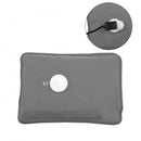 Borsa Acqua Calda Elettrica Scaldamani Ricaricabile Grigio