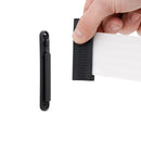 Tendinastro da Parete 4 m con Clip di Chiusura Nastro Bianco/Rosso