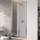 Porta Doccia 2 Ante Battenti in Cristallo Trasparente 4mm H198 Fosterberg Maribo Varie Misure