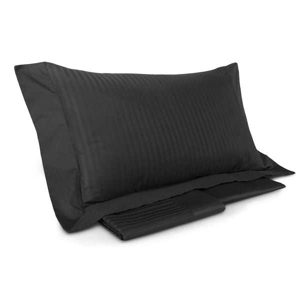 Copripiumino con Lenzuola e Federe Mitera Rubino Nero Varie Misure sconto