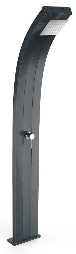 Doccia Solare da Giardino 40L Miscelatore Arkema Dada Grigio Antracite prezzo
