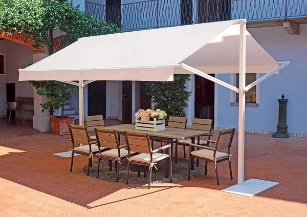 prezzo Gazebo da Giardino 4x3m in Alluminio Tessuto Poliestere Vorghini Marquise Deluxe