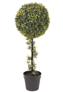 Bossolo Artificiale Sfera Altezza 90 cm Verde