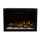 Camino Elettrico da Incasso 51x80x30,4 cm Effetto Fiamma 1500W Nepal 29 Nero