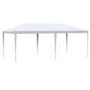 Tendostruttura da Giardino Pieghevole 5,83x2,95 m con Pannelli Rimovibili Bianco