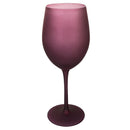 Set 6 Calici Frosted Happy Hour Provence in Vetro VdE Tivoli 1996 Lavanda