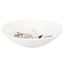 Insalatiera Irregolare 32 cm  in Ceramica VdE Tivoli 1996 Face to grey