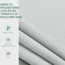 Tenda da Sole a Bracci Regolabile 200x295 cm in Alluminio e Poliestere Crema