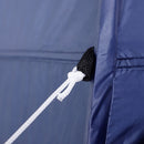Tenda da Doccia Pop Up Impermeabile 100x100x185 cm in Poliestere Blu Navy   