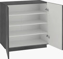 Scarpiera 2 Ante Battenti 80,4x38x86 cm Vega Ardesia