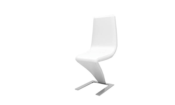 prezzo Set di 2 Sedie in Similpelle Morbida 100x53x45 cm TFT Lightning Bianco