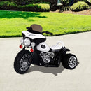 Mini Moto Elettrica per Bambini 6V Police Polizia Nera