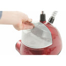 Stiratrice a Vapore Verticale 1,7L 1800W con Asta Telescopica Kooper  Rosso