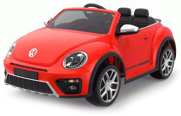 Macchina Elettrica per Bambini 12V con Licenza Volkswagen Maggiolino Rossa sconto