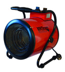 Generatore di Aria Calda Riscaldatore Elettrico 9000W Jessen MHTeam EH4-09 Rosso