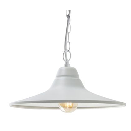 Lampada a Sospensione da Esterno E27 in Metallo Sovil Bianco online