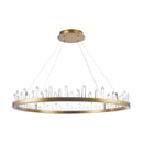 Lampada pendente Modern in Metallo Gletscher Ottone