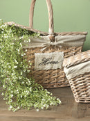 Paniere Rettangolari Home in Vimini Larghezza 40 cm