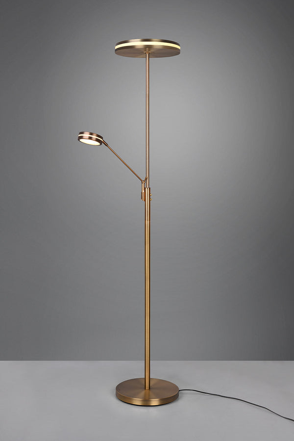 sconto Piantana da Interno a LED SMD in Metallo Ottone anticato