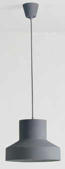 Sospensione Grigio Silicone Lampadario Moderno Interno E27
