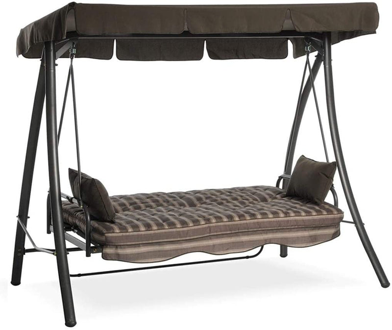 Dondolo reclinabile 3 Posti 203x115xh170 cm in Ferro Royal