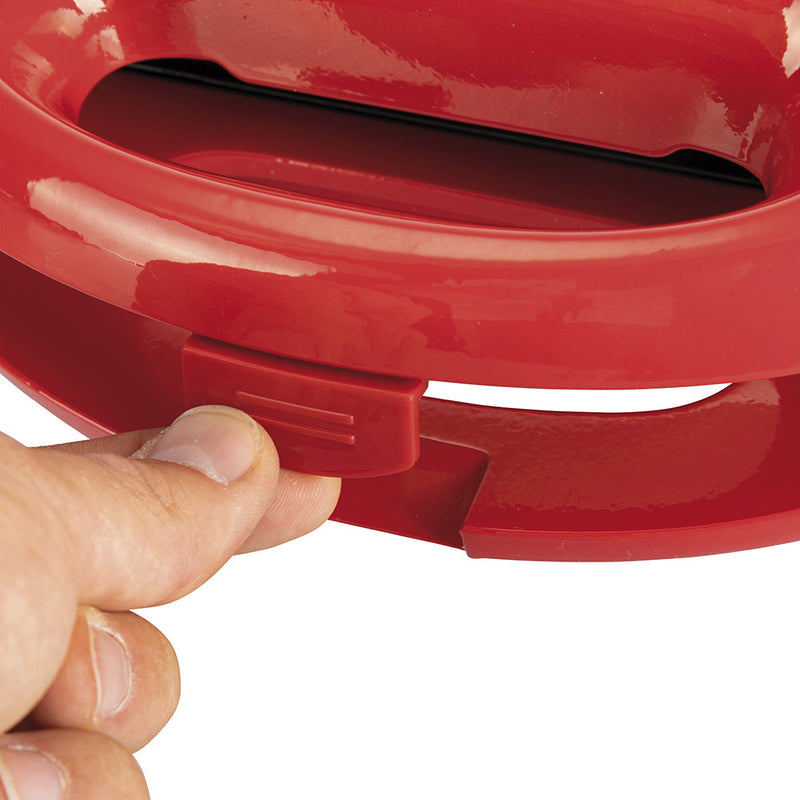 Tostiera Grill Elettrica 750W Kooper Tasty Rossa