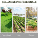 Telo per Pacciamatura 50x1 m in PP Drenante e Traspirante per Orto Serra e Giardino   Nero