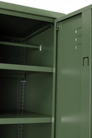Armadio 1 Anta 46x38x185 cm Cambridge in Acciaio Verde