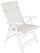 Cuscino Poly180 Naturale Schienale Alto in Tessuto per Esterno
