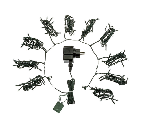 acquista Mantello Luminoso di Natale 180 LED 4,8W Multicolor