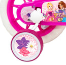 Bicicletta per Bambina 12” 1 Freno Gomme in EVA Flowers Rosa