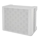 Copri Condizionatore da Esterno Medium 100x54/60x85 cm in Acciaio Zincato Bianco