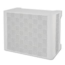 Copri Condizionatore da Esterno Large 105x65x95 cm in Acciaio Zincato Bianco
