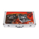 Set 18 Utensili Accessori per  Barbecue con  Valigetta 