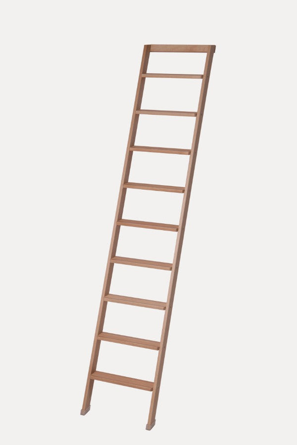 Scala Appoggio in Legno 9 Gradini H225 cm Naturale prezzo