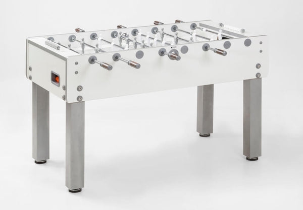 Calciobalilla in Mdf con Aste Rientranti Garlando G-500 Pure White sconto