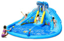 Castello Giostra Gonfiabile Acquatico Shark Splash Center con Pompa Happy Hop