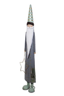 Statuina Babbo Natale 150 cm in Metallo