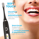 Spazzolino Sonico Elettrico Ricaricabile Kooper Identity Bianco