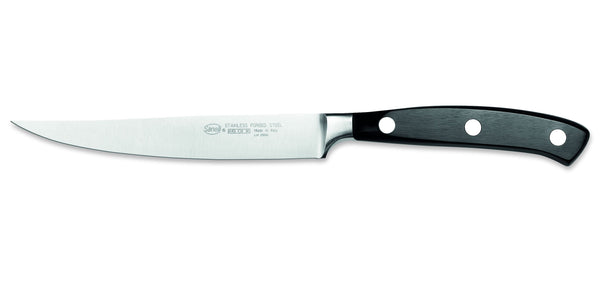 online Coltello Costata Professionale Lama Liscia 12 Cm Forgiato Sanelli Ergoforge