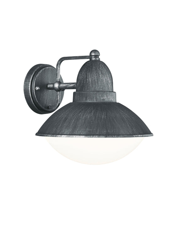 sconto Applique da Esterno  E27 in Pressofusione di alluminio Argento Anticato