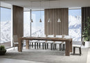 Tavolo Allungabile 180-284x90x77 cm Roxell Noce