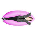 Soft Bag Rosa Sacco Materasso Gonfiabile ad Aria Rosa