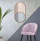 Specchio da Muro Soft 40x3x75 cm Specchio ROSE