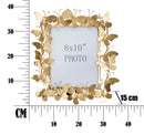 Cornice Butterfly Glam 35x15x38 cm in Ferro e Vetro Oro