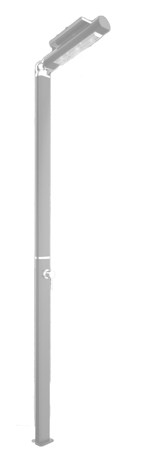 Doccia da Giardino Miscelatore con LED Arkema Quick Alluminio Satinato acquista