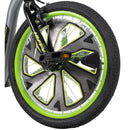 Green Machine Drift Trike Triciclo Go Kart a Pedalata Muscolare Perno Basculante 